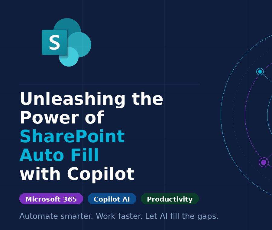 Unleashing the Power of Microsoft SharePoint Auto Fill with Copilot - V ...